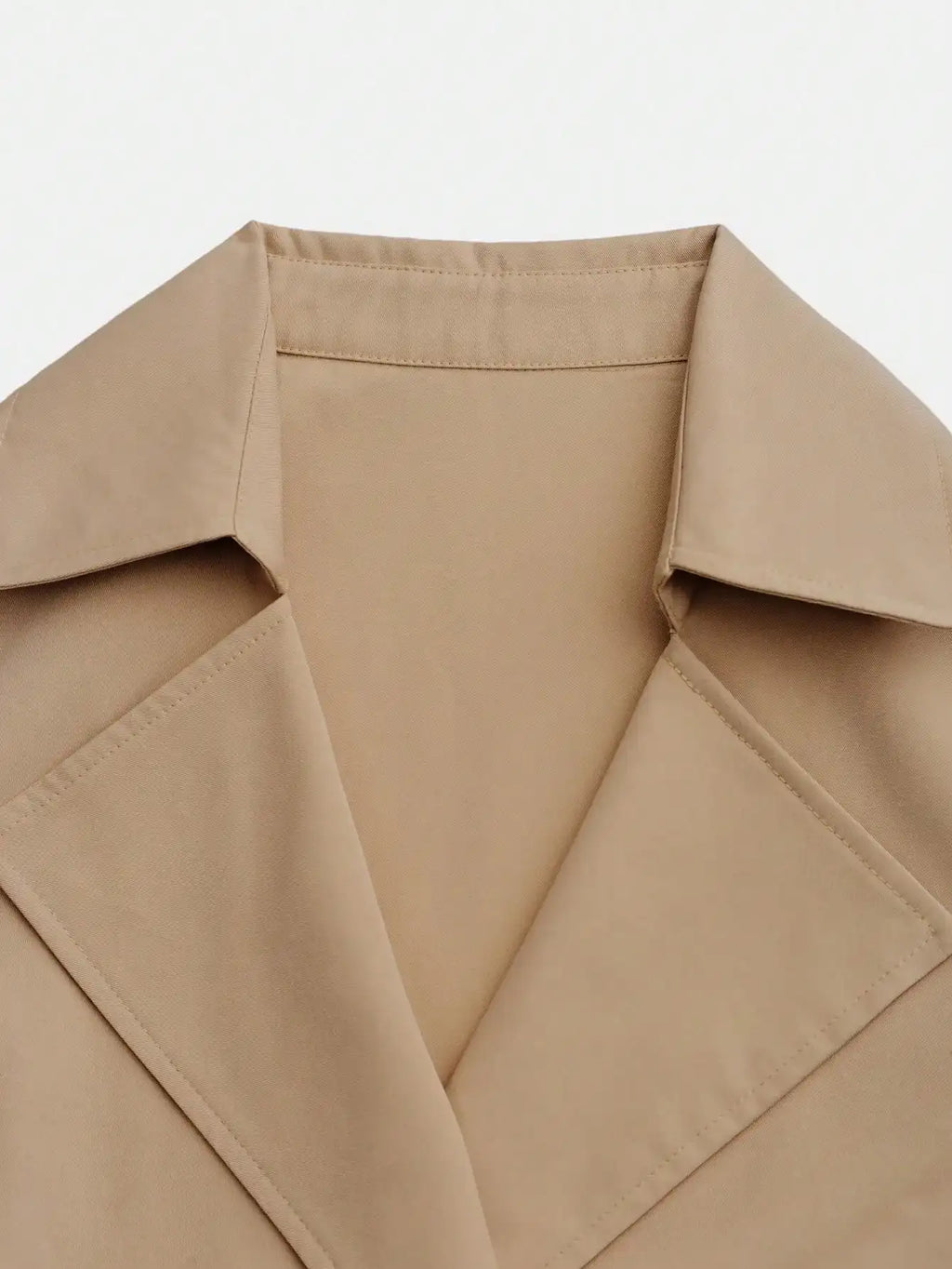 🧥 Advanced Temperament Double-Breasted Windbreaker