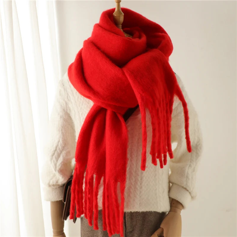 Women’s Cashmere Blend Scarf – Soft, Oversized & Luxurious Winter Wrap