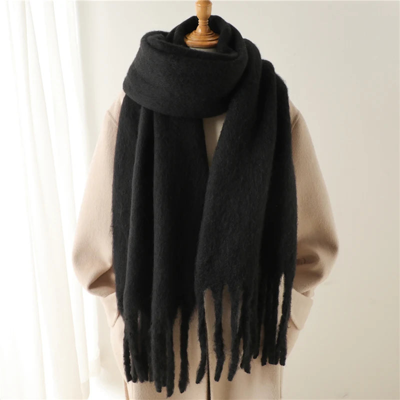 Women’s Cashmere Blend Scarf – Soft, Oversized & Luxurious Winter Wrap
