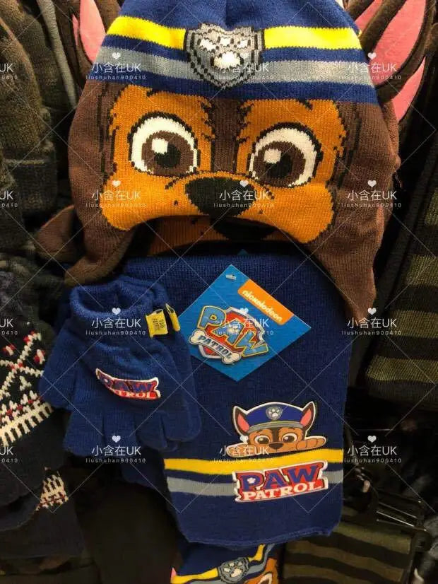 Paw Patrol Kids Winter Set – Hat, Scarf & Gloves (3-Piece)