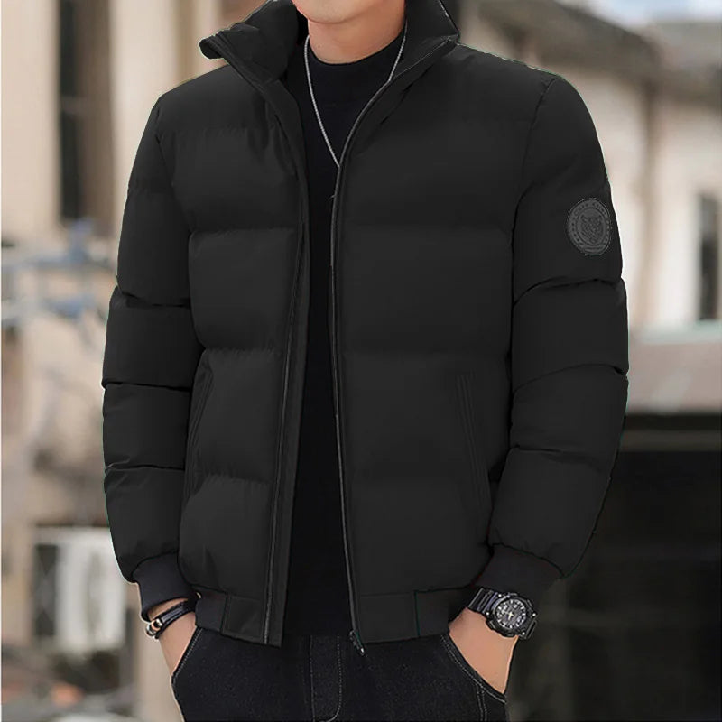 🧥 Men Down Jackets Parker Coat – Thick Warm Winter Casual Puffer