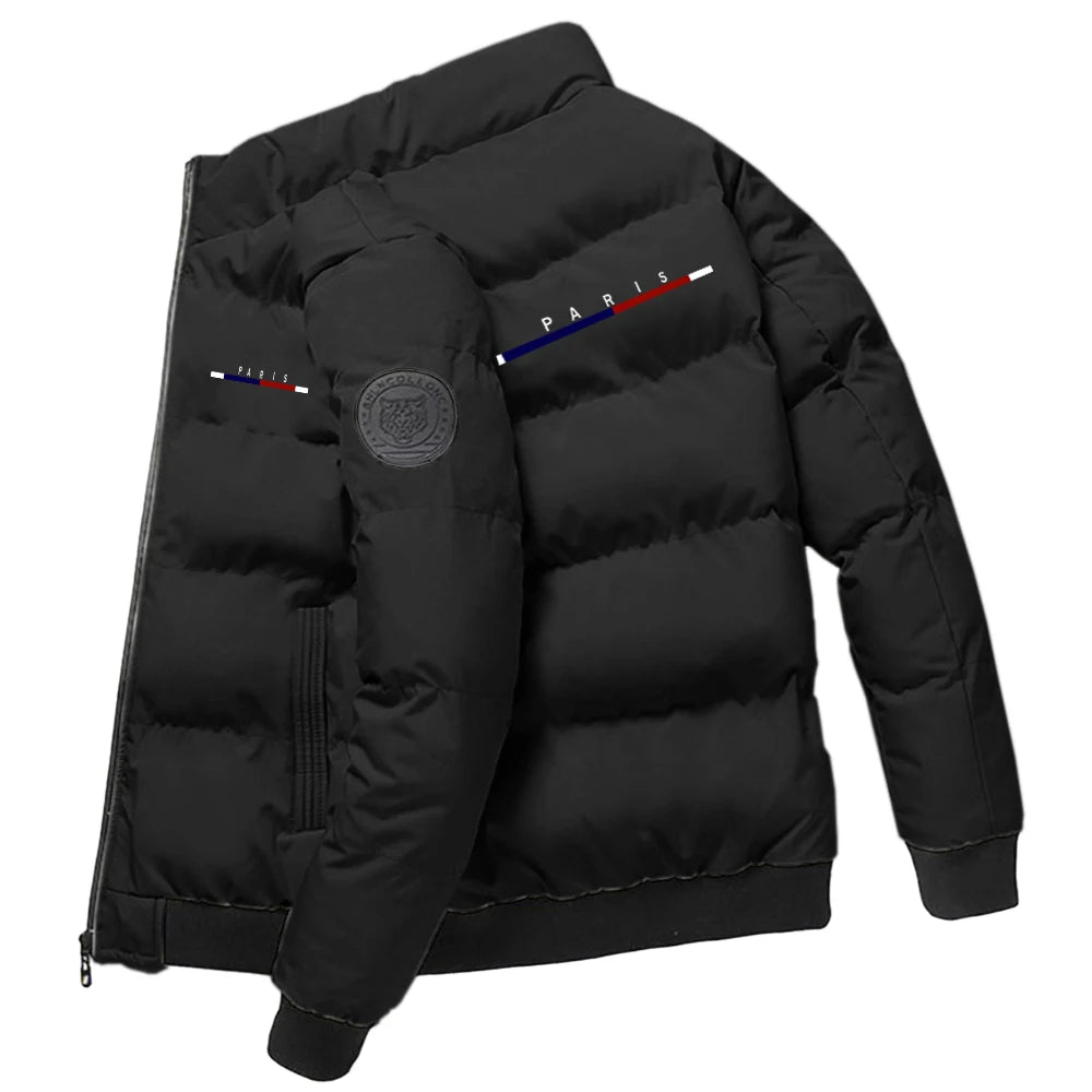 🧥 Men Down Jackets Parker Coat – Thick Warm Winter Casual Puffer