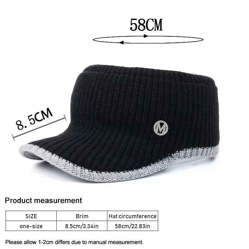 🔹 Women’s Knitted Baseball Cap
New Title: Women’s Knitted Winter Cap – Sporty & Warm
Description: A cozy twist on the classic baseball cap. Made from soft knit material, this hat keeps you warm while adding a sporty, modern edge to your outfit.