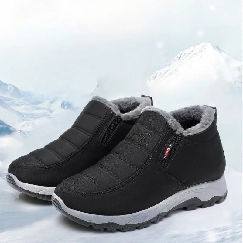 Winter women new cotton shoes ladies Waterproof nonslip Snow Boots Female Casual Plush Footwear Fashion Ankle comfort boot Botas