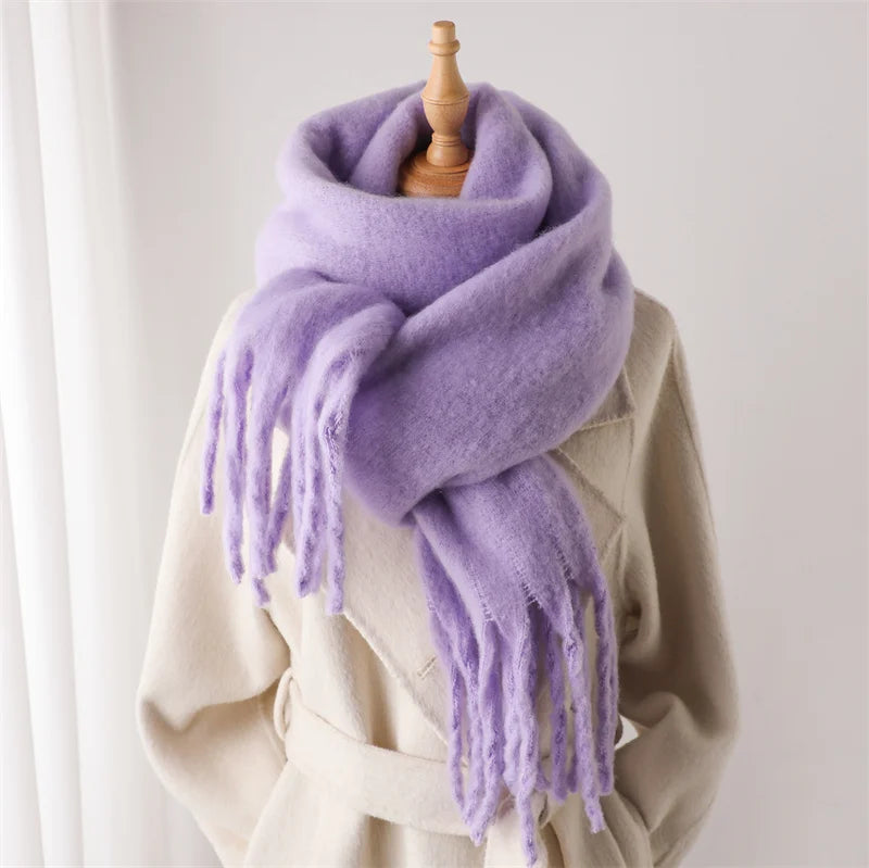Women’s Cashmere Blend Scarf – Soft, Oversized & Luxurious Winter Wrap