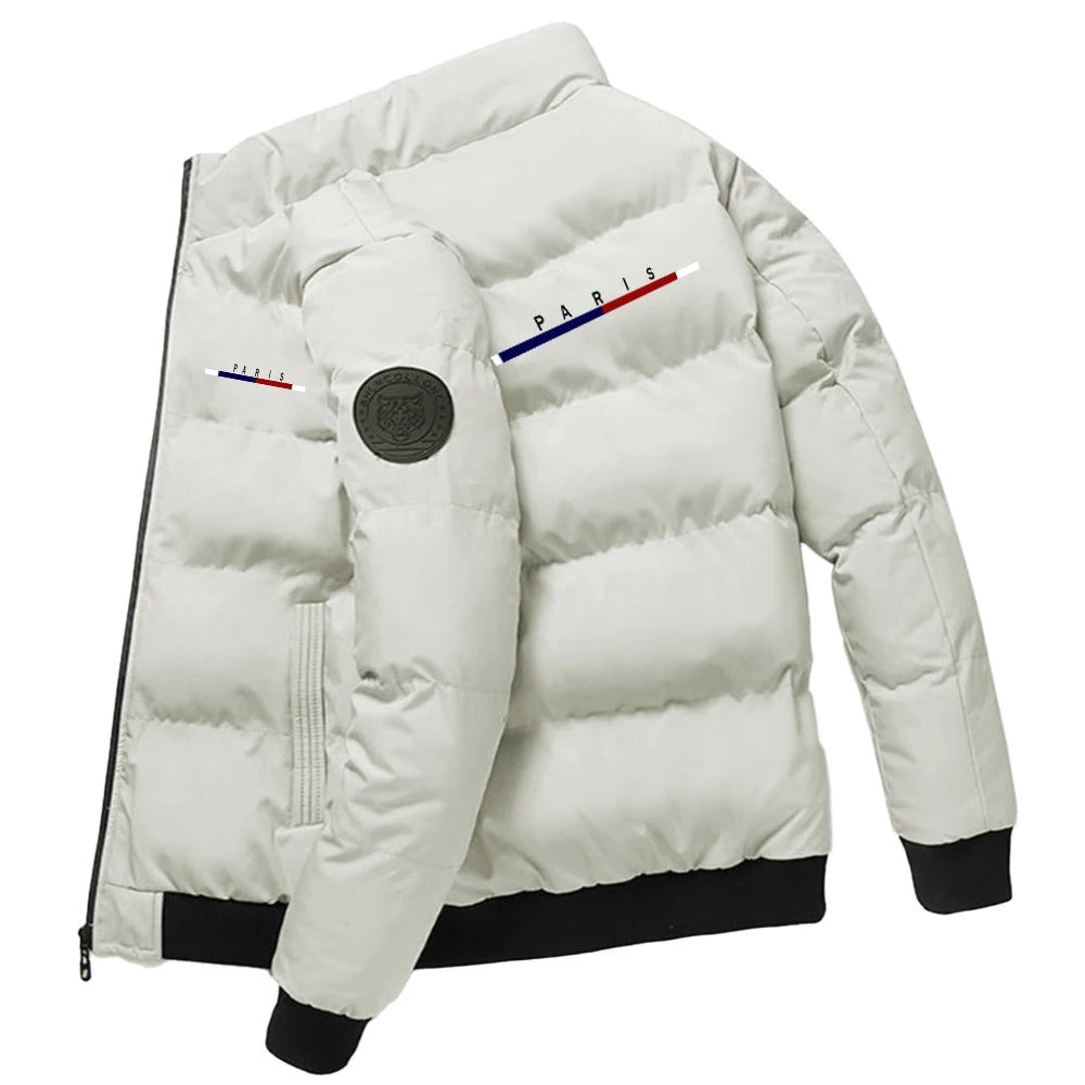 🧥 Men Down Jackets Parker Coat – Thick Warm Winter Casual Puffer