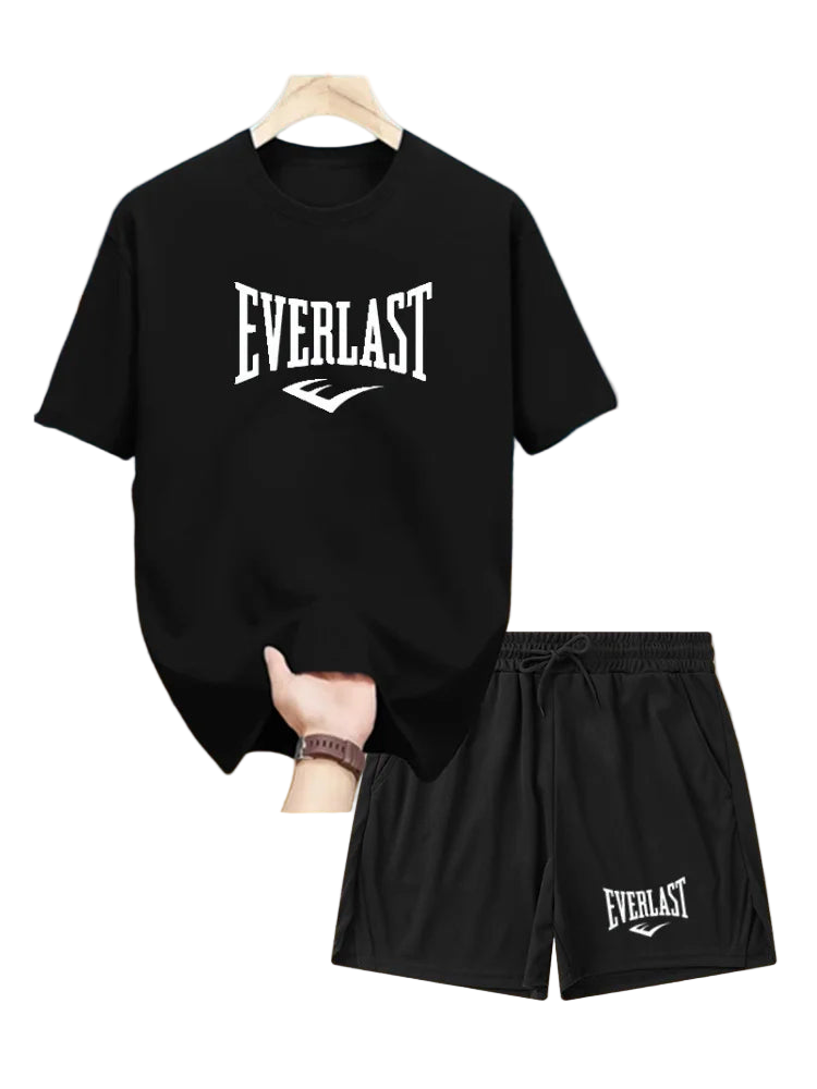 Everlast 2-Piece Training Set | Olive Green Gym & Streetwear – Glow West Sport & Street
