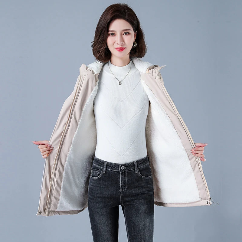 🧥  Women’s Short Puffer – Lightweight Everyday Jacket