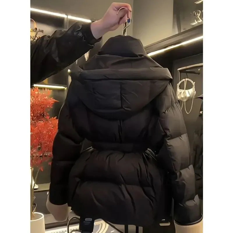 🧥 2025 Slim Waist Padded Coat – Fashion Winter Jacket