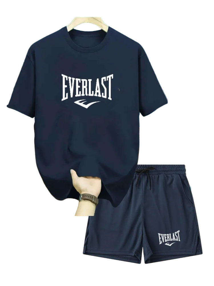 Everlast 2-Piece Training Set | Olive Green Gym & Streetwear – Glow West Sport & Street