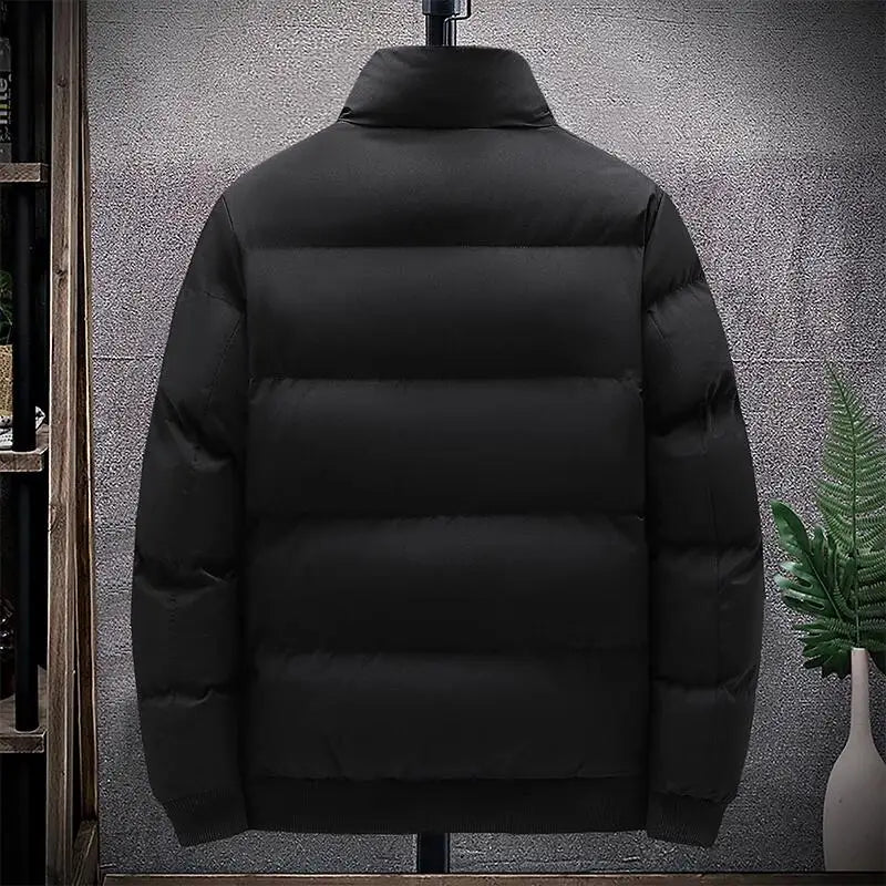🧥 Men Down Jackets Parker Coat – Thick Warm Winter Casual Puffer